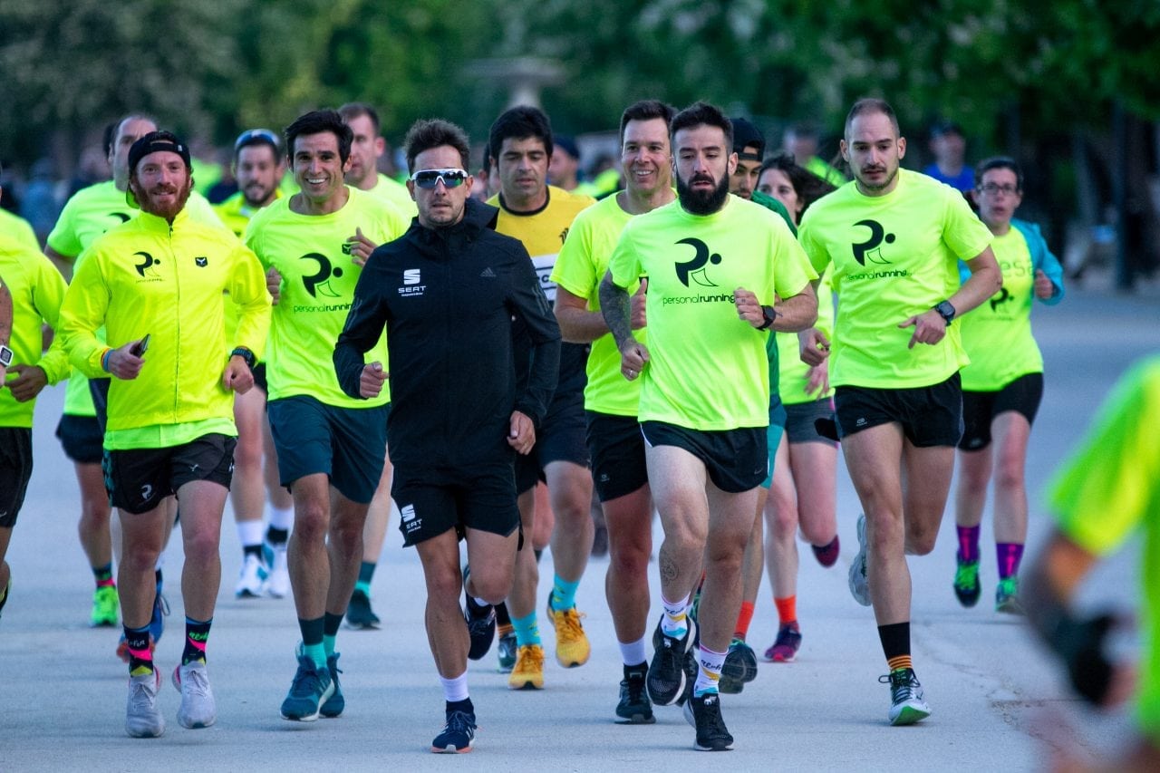 Moda y deporte visten de color el Parque del Retiro